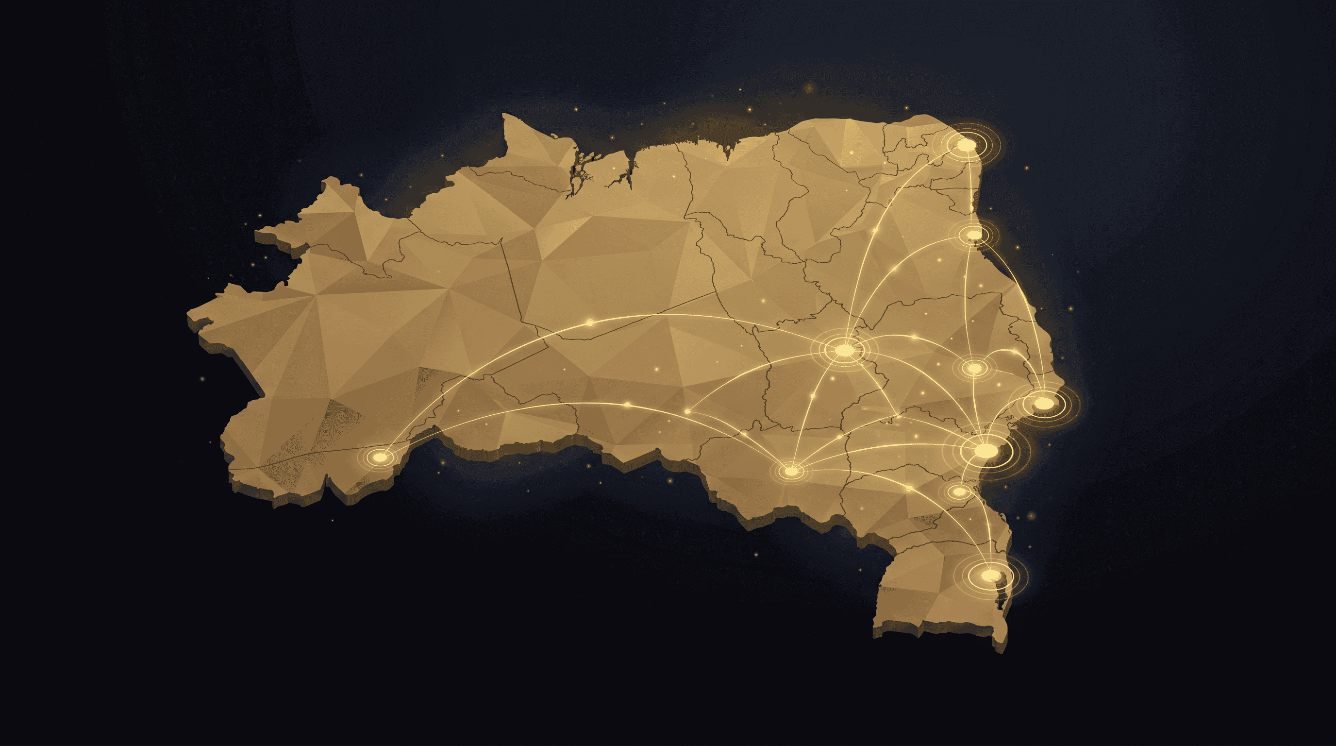 Cobertura nacional — corretores beta-testers em RS, SC, SP, MG e além